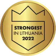 Strongest in Lithuania award 2022